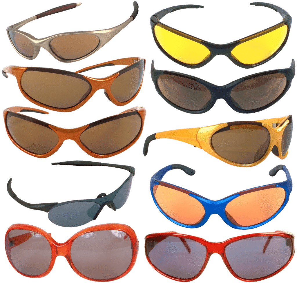 סוגים שונים של משקפיים